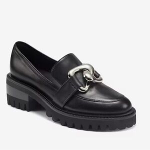 Aerosoles “Lilia Loafer” Black Leather, size 10.5